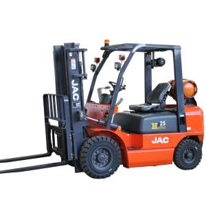 Streamlined Diesel JAC Forklift Truck For Material Handling 2 Tonne -2.5 Tonne