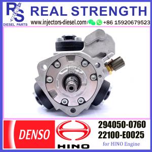 Wholesale HP4 Diesel Injection Common Rail Fuel Pump 294050-0760 22100-E0020 22100-E0025 For HINO J08E from china suppliers