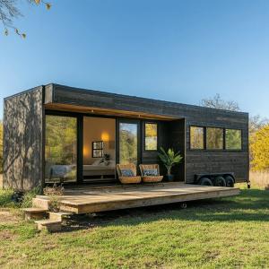 Sandwich Panel Detachable Container House Prefabricated Container Expandable