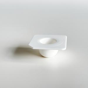 Wholesale Disposable 2.5ml Plastic PP Cup with Aluminum Foil Lid for Cosmetic Use in 36.5*36.5*1.7mm Diameter from china suppliers