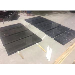 Modern Black Granite Tombstone And Monument Square Rectangle Shape Polished