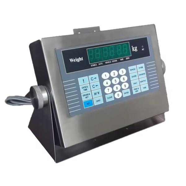 8 Sensor Load Cell Display XK3190 SS Indicator Advanced Weighing Indicator Weighbridge Scale with Printer
