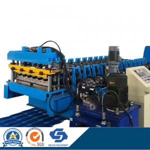 Wholesale                  Nexus Machinery Roof Tile Sheet Roll Forming Machine with High Quality/ Metal Glazed Tile Making Machine with Gearbox transmission              from china suppliers