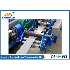CSA 15m/Min Shutter Door Roll Forming Machine With PLC Converter