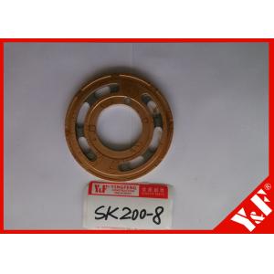 China Kobelco Parts Valve Plate For Sk200 - 8 Travel Motor Hydraulic Motor Parts on sale
