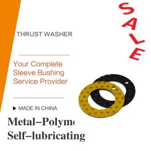 Acetal Metal-Polymer Self Lubricating Sleeve Bushing Thin Wall Burnishing