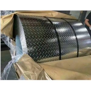 4.5/4.75/5.0*1250 mm Zinc Layer 40g/m2 Customizable Galvanized Pattern Steel
