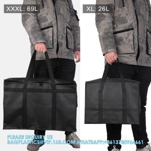 Insulated Cooler Bag And Food Warmer (3XL, 2 Pack) For Food Delivery & Grocery