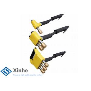 Heavy Duty Scabblers 4 Tips Replaceble Carbide Tipped Scabbling Head