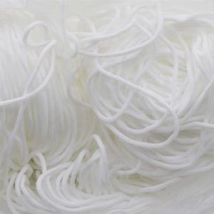 Hanging 3mm Elastic Ear Loop Adjustable Strap For Face Mask Cotton Material