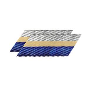 34° 3.15 X 90mm Hot Dipped Galvanized Framing Nails Paper Strip Smooth Shank