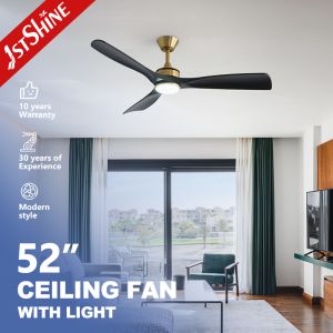 China 52-Inch Modern Dimmable LED Ceiling Fan Customizable Design with Durable ABS Blades on sale