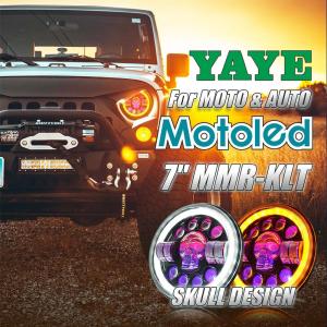 7 Inch Motorcycle LED Headlight with 6500k Color Temperature 10000LM Lumen and