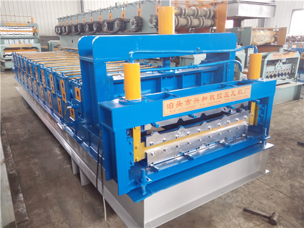 Quality Double Layer Roll Forming Machine for Roof and Wall Type Panel for sale