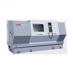 Wholesale Servo Motor CNC Turning Lathe Machine 4 stations CNC Metal Lathe CAK6385 from china suppliers