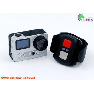 4K Ultra HD Helmet Sports 360 Recording Camera Dual Screen With Remote Control