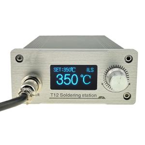 STM32 V3.1S T12 Iron Tips Adjustable Soldering Station 1.3" Display