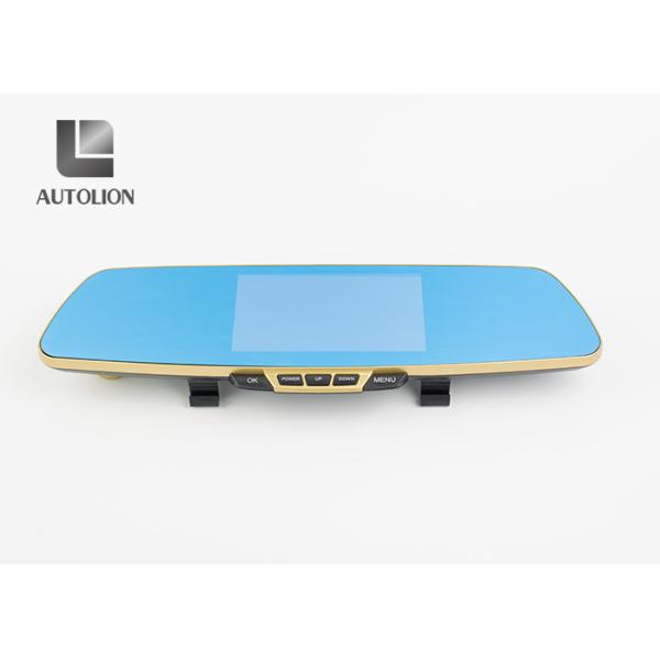 FHD 1080p Car DVR Camera , Rear Vision Mirror Reversing Camera With Memory SD