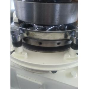 Painted Metal Automatic Rotary Tablet Press Machine / Equipment With Double