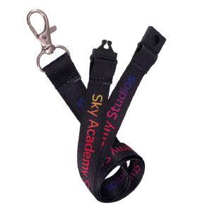Polyester Lanyard with Detachable BucklePersonalized Heat Transfer Polyester