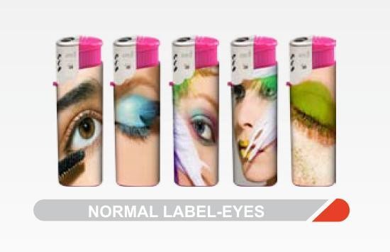 Refillable Custom Personalized Electronic Lighter for Corporation Marketing