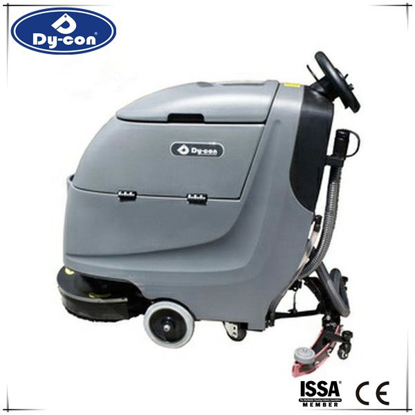 Quality Automatic High Quality Walkbehind Floor Scrubber Machine with Medium Hardness Brush for Efficient Cleaning for sale