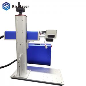 China Mini Metal Fiber Laser Marking Machine 30w Fiber Laser Engraver on sale