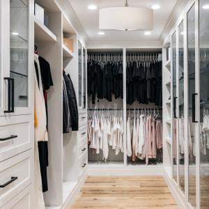 European Style Wooden Closet Bedroom Built-in Wardrobe Closets with MR HDF Board