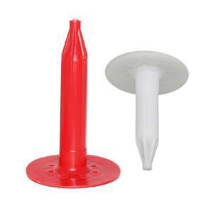Thermal Insulation Fasteners Plastic HDPE Wall Plug Drywall Insulation Dowel