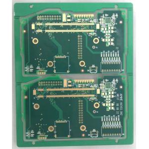 2 Layer PCB Printed Circuit Board With 1OZ Copper And EING And Gold Finger