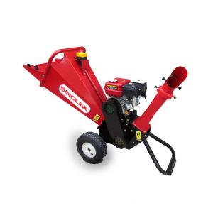 Petrol Small Garden Chipper Shredder Machine 6.5hp 100mm Max