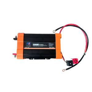 Wholesale Ajustable Home Power Inverter Easily Installed Black Color With LCD Display Pure Sine Wave Inverter Power Supply from china suppliers