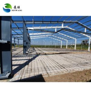 Engineer Designed Steel Structure Workshop With Customized Insulated Panels And