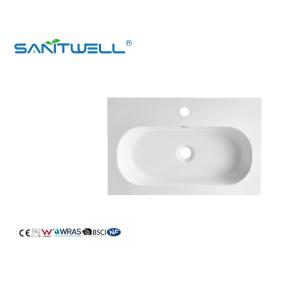 SW6051-590 Wholesale China OEM Acceptable Stone Resin Basins Inside Round Shape