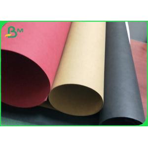 0.55MM / 0.3MM Double Side Smooth Kraft Paper Roll Washable Black