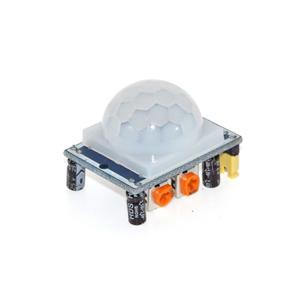 Wholesale hc-sr501 adjust ir pyroelectric infrared pir motion sensor detector module from china suppliers