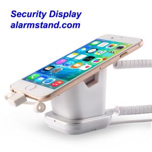 COMER mobile phone shops display charging and alarm sensor stand with charging