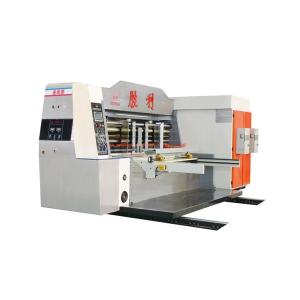 Plc Control Automatic Corrugated Box Die Cutting Machine With Printing Function