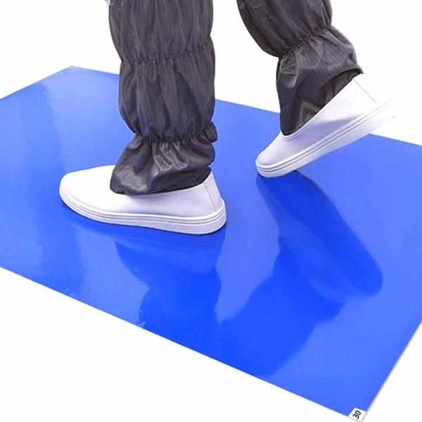 Cleanroom Adhesive / Sticky / Tacky Mat Dirt Removal