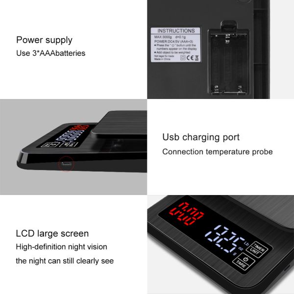 Scale battery compartment