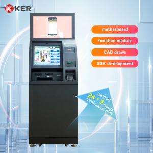 Wholesale Bill Deposit Self Service Terminal Machine Cash In Machine Floor Standing Multifunction Self Service Kiosk from china suppliers