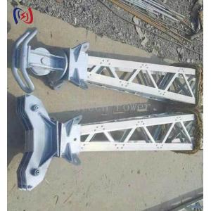 Heavy Duty Inner Suspended Lattice Gin Pole For Transmission Tower Construction
