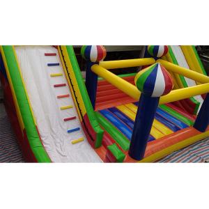 Bounce House Commercial Inflatable Slide With Double Slide For Outdoor And