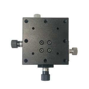 Xy Two Dimensional Manual Linear Stage Screw Driven Table Size 60 * 60