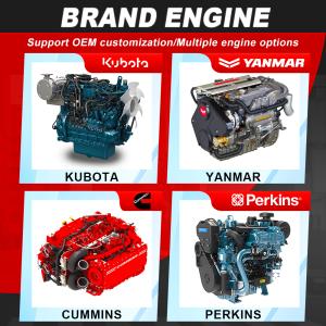 High Quality New Small Multifunction Mini Skid Steer Loader diesel Mini Wheel