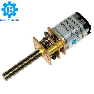 High torque low noise small 3 volt 6v M3 M4screw thread dc gear motor for robot