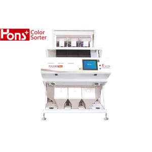 Full Auto 2.4KW 3 Chutes Color Sorter Machine For Soybean Corn Rice