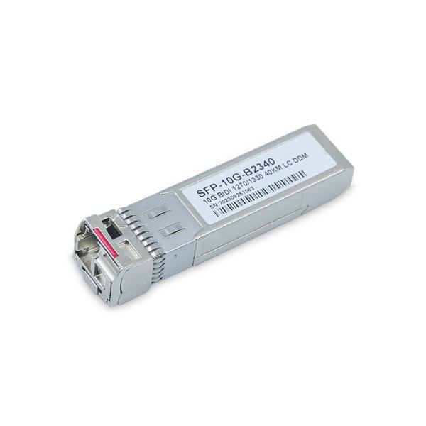 BIDI 10GE SFP+ Transceiver Module Cisco Compatible 1270nm TX 1330nm RX 40km