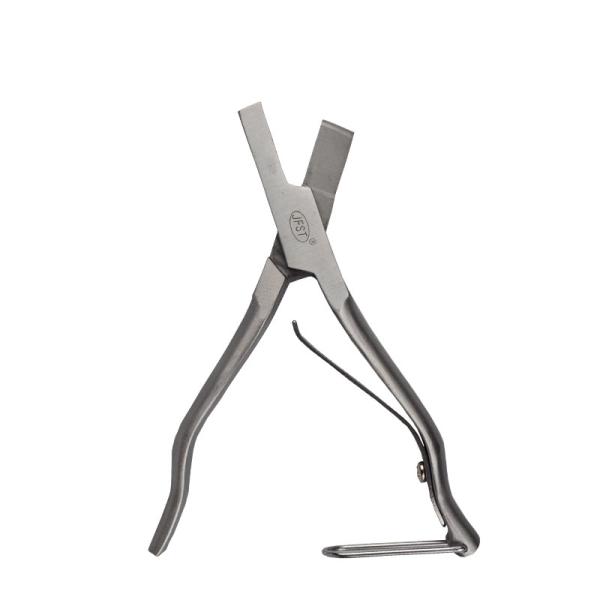 Stainless Steel V Type U Type Animal Tattoo Pliers Ear Making