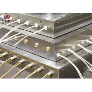 China flat aluminium Electric Heating Plates / Aluminum hotplate for hot press laminators on sale